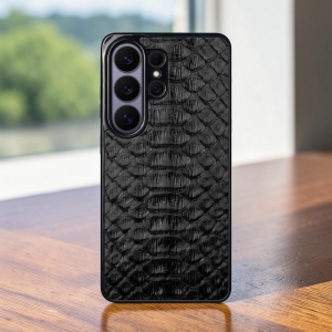 Накладка SkinBacker Python Scales для Samsung Galaxy S26 Ultra Чёрный