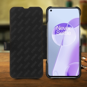 Чехол книжка Stenk Premium для OnePlus 9RT Чёрный