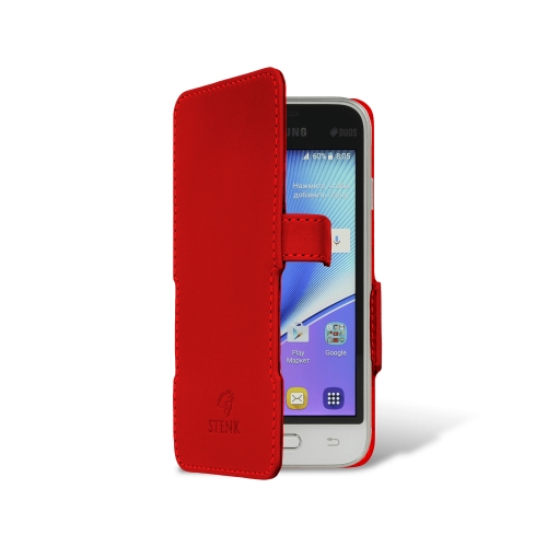 чохол-книжка на Samsung Galaxy J1 mini (2016) Червоний Stenk Сняты с производства фото 2