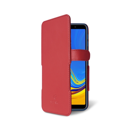 чохол-книжка на Samsung Galaxy A7 (2018) Червоний Stenk Prime фото 2