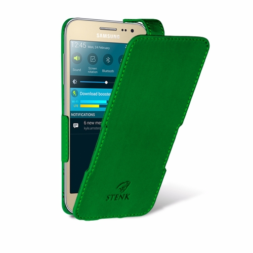 чохол-фліп на Samsung Galaxy J2 Зелений Stenk Сняты с производства фото 2