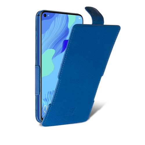 чохол-фліп на Huawei Nova 5T Яскраво-синій  Prime фото 2