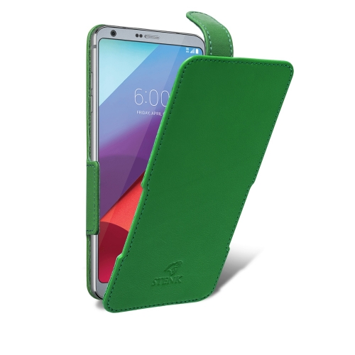 чохол-фліп на LG G6 Зелений Stenk Prime фото 2