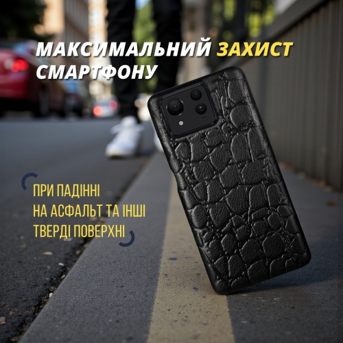 бампер на ASUS ZenFone 11 Ultra Черный Stenk Reptile фото 4