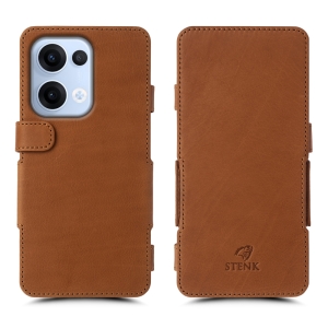 Чехол книжка Stenk Prime для OPPO Reno13 Camel