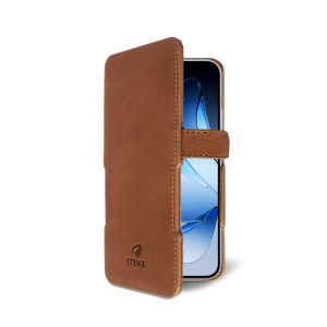 Чохол книжка Stenk Prime для OPPO Reno13 Camel