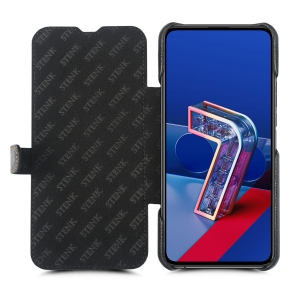 Чехол книжка Stenk Premium для ASUS Zenfone 7 Pro (ZS671KS) Чёрный