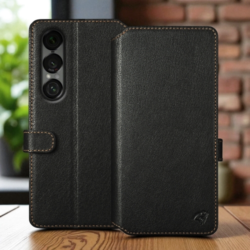 чохол-гаманець на Sony Xperia 1 VII Чорний Stenk Premium Wallet фото 1