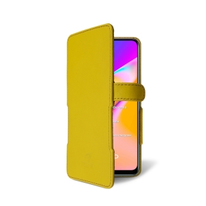 Чехол книжка Stenk Prime для OPPO Reno5 Lite Желтый