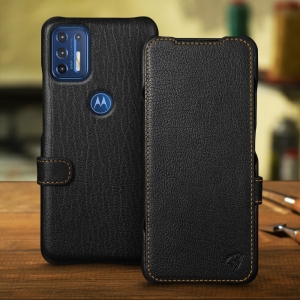 Чохол книжка Stenk Premium для Motorola Moto G9 Plus Чорний
