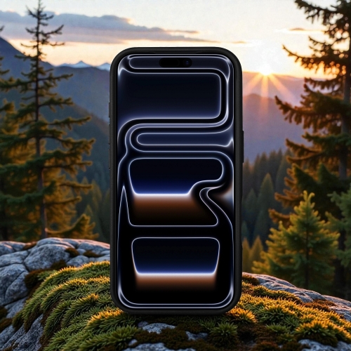 бампер на Apple iPhone 17 Pro Черный  SkinBacker фото 4