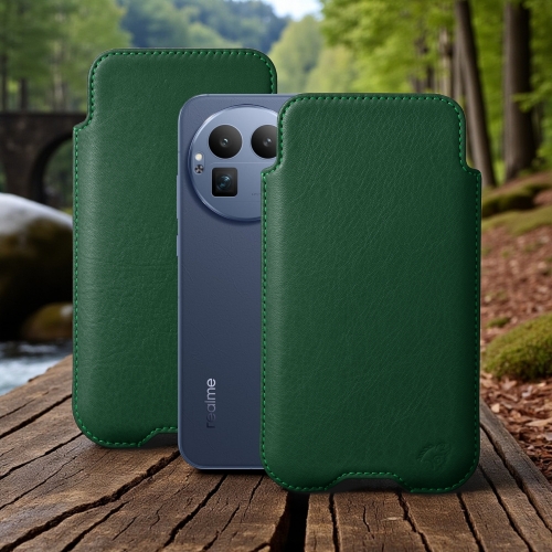 чохол-футляр на Realme GT 8 Pro Зелений Stenk Sportage фото 1