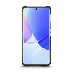 Шкіряна накладка Stenk Cover для HuaWei Nova 9 Чорна