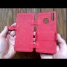 Чехол книжка Stenk Prime для Huawei P20 Lite Красный Видео