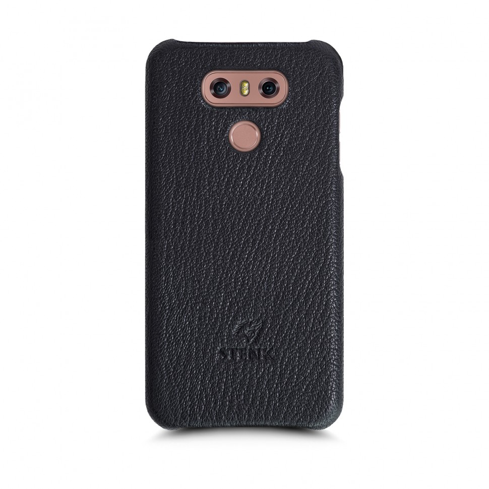 

Кожаная накладка Stenk Cover для LG G6 Plus Черный