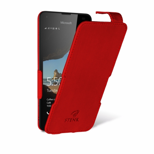 чохол-фліп на Microsoft Lumia 550 Червоний Stenk Сняты с производства фото 2