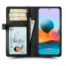 Чехол-портмоне Stenk Premium Wallet для Xiaomi Redmi Note 10 Pro Чёрный