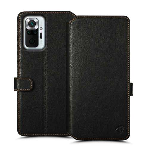 чохол-гаманець на Xiaomi Redmi Note 10 Pro Чорний Stenk Premium Wallet фото 2