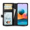 Чехол-портмоне Stenk Premium Wallet для Xiaomi Redmi Note 10 Pro Чёрный