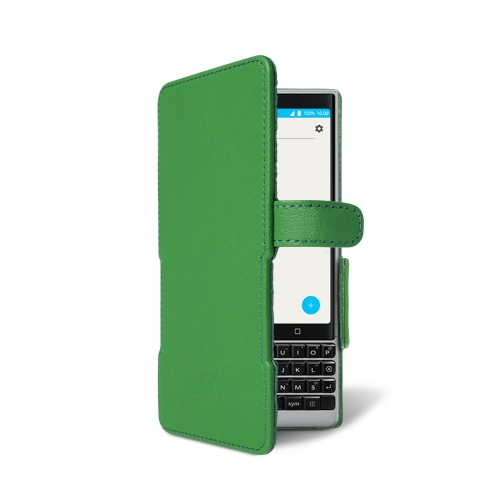 чехол-книжка на BlackBerry KEY2 Зелёный Stenk Prime фото 2