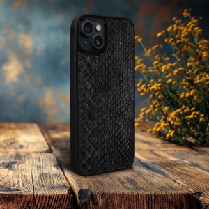 Накладка SkinBacker Mini Python Scales для Apple iPhone 14 Plus Чорний